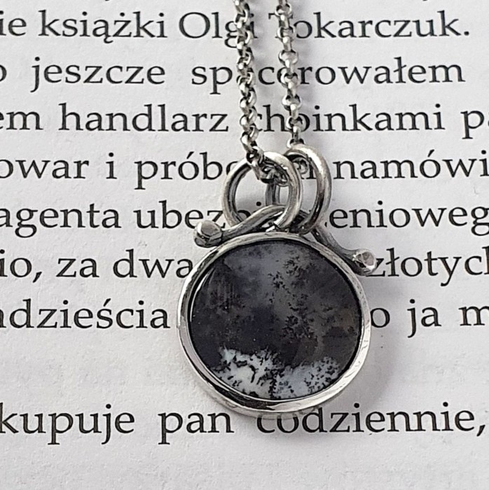 srebrny naszyjnik z opalem dendrytowym.jpg