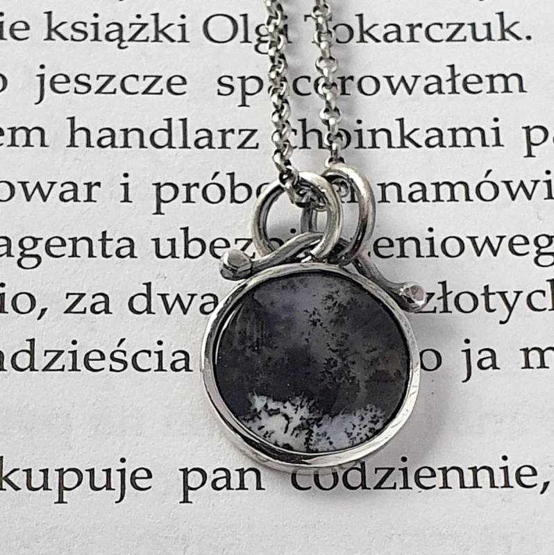 srebrny naszyjnik z opalem dendrytowym.jpg